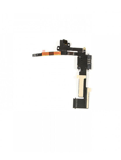 REPLACEMENT FOR IPAD 2 3G HEADPHONE AUDIO JACK FLEX CABLE WITH MICRO SIM SLOT BLACK
