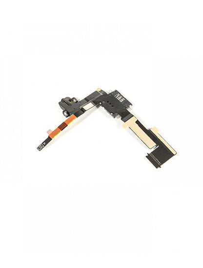 REPLACEMENT FOR IPAD 2 3G HEADPHONE AUDIO JACK FLEX CABLE WITH MICRO SIM SLOT BLACK