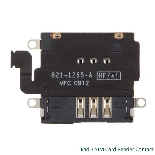 REPLACEMENT FOR IPAD 3 SIM CARD READER CONTACT