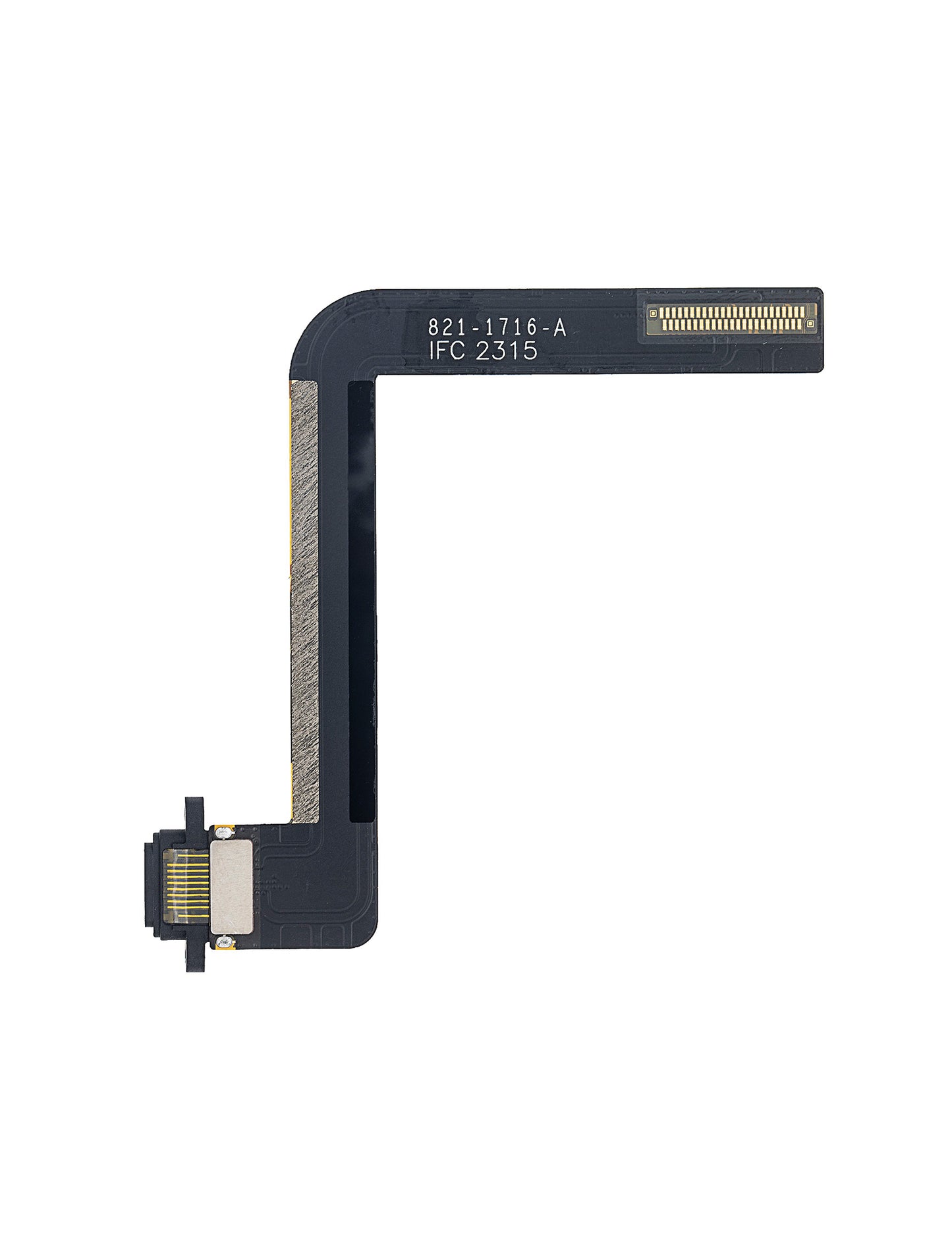REPLACEMENT FOR IPAD 5 DOCK CONNECTOR FLEX CABLE - BLACK
