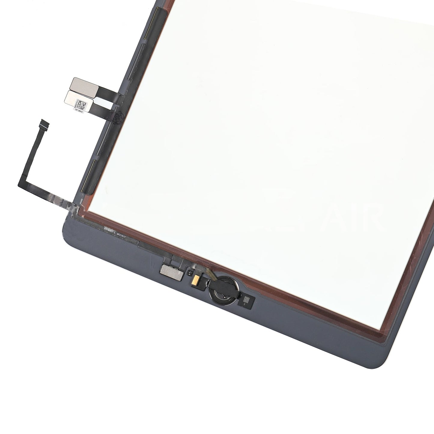 REPLACEMENT FOR IPAD 6 TOUCH SCREEN ASSEMBLY WITH GOLD HOME BUTTON ASSEMBLY - WHITE