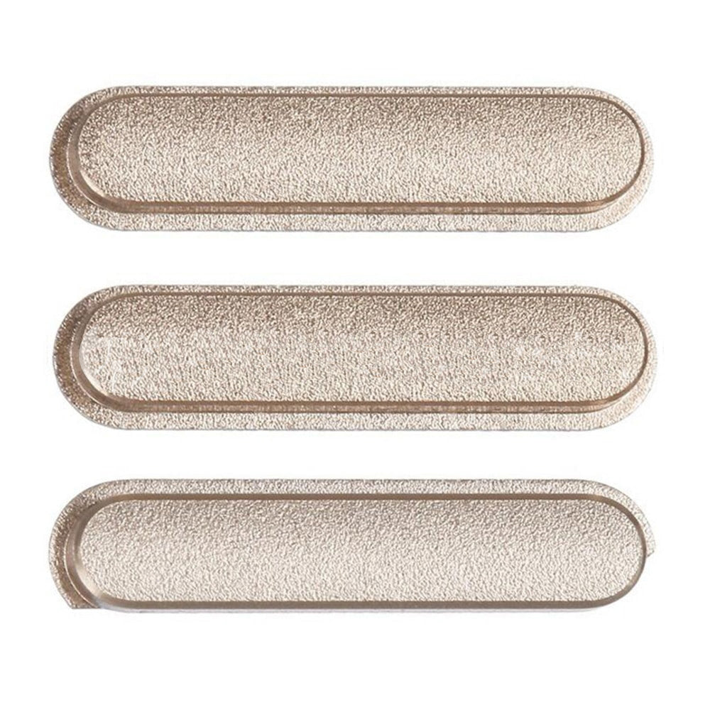 REPLACEMENT FOR IPAD MINI 4 SIDE KEYS REPLACEMENT (3 PCS/SET) - GOLD
