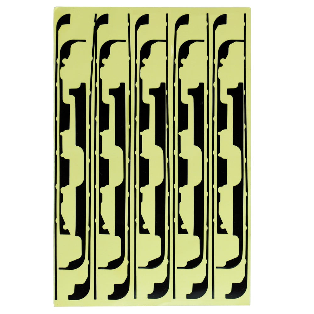 REPLACEMENT FOR IPAD MINI SCREEN ADHESIVE STICKER BLACK NEW VERSION