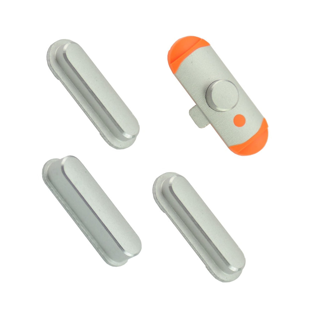 REPLACEMENT FOR IPAD MINI SILVER SIDE BUTTON SET