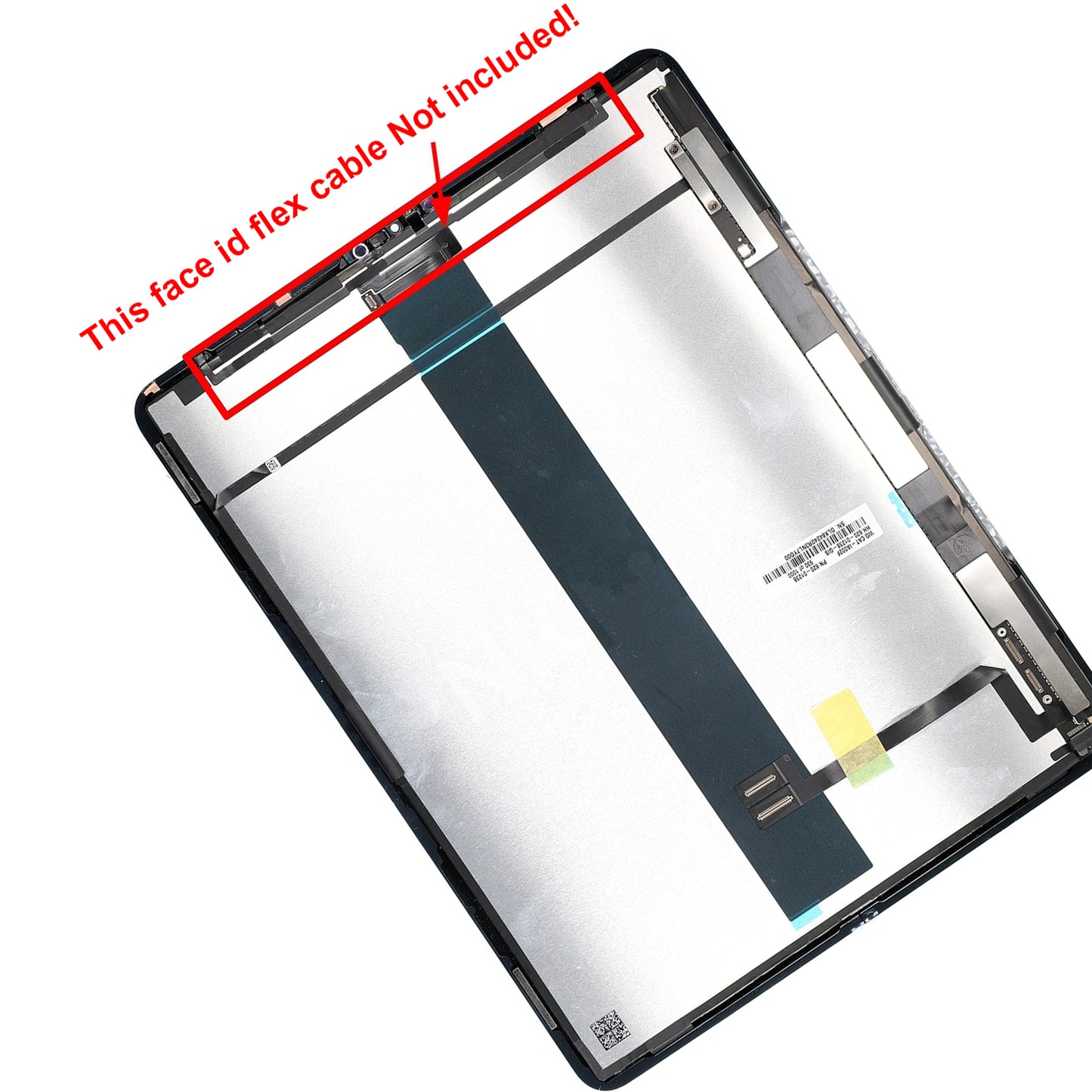 REPLACEMENT FOR IPAD PRO 12.9 4TH GEN LCD WITH DIGITIZER ASSEMBLY - BLACK