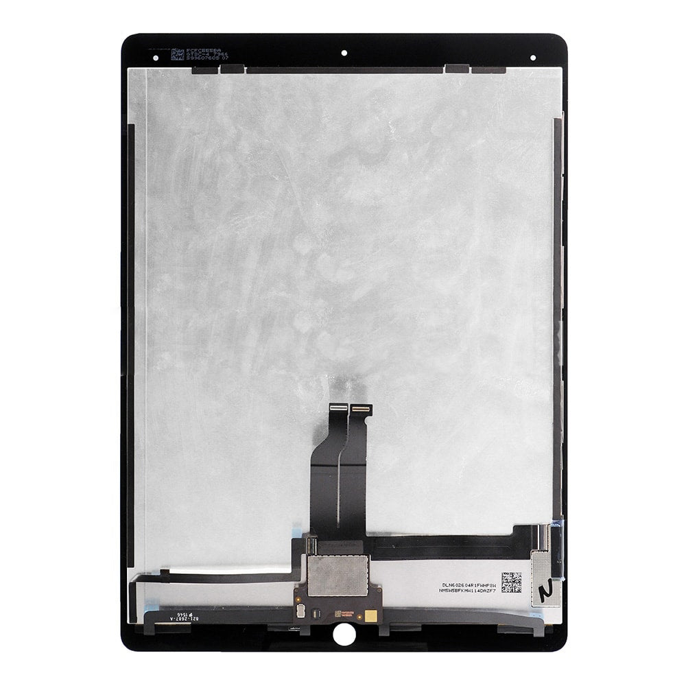 REPLACEMENT FOR IPAD PRO 12.9" LCD SCREEN AND DIGITIZER ASSEMBLY WITH BOARD FLEX SOLDERED COMPLETE - BLACK