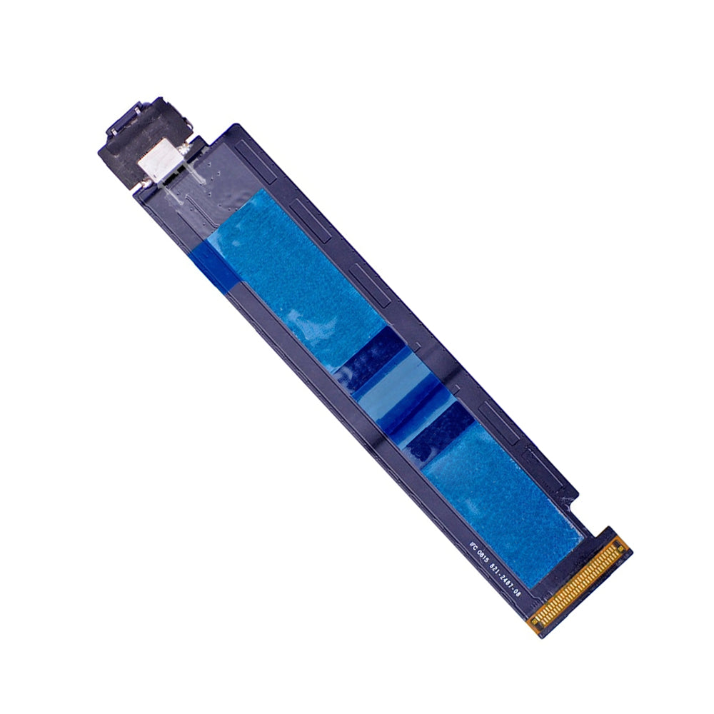 REPLACEMENT FOR IPAD PRO 12.9" USB CHARGING CONNECTOR FLEX CABLE WLAN + CELLULAR VERSION - BLACK