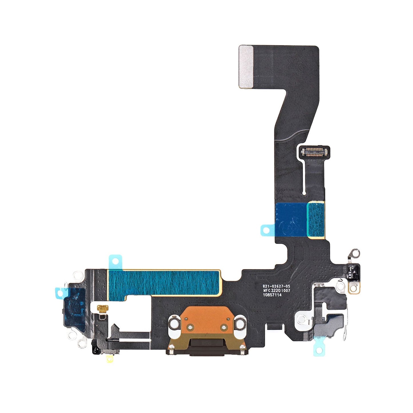 תחליף לאייפון 1212 PRO כבל FLEX טעינת USB - שחור