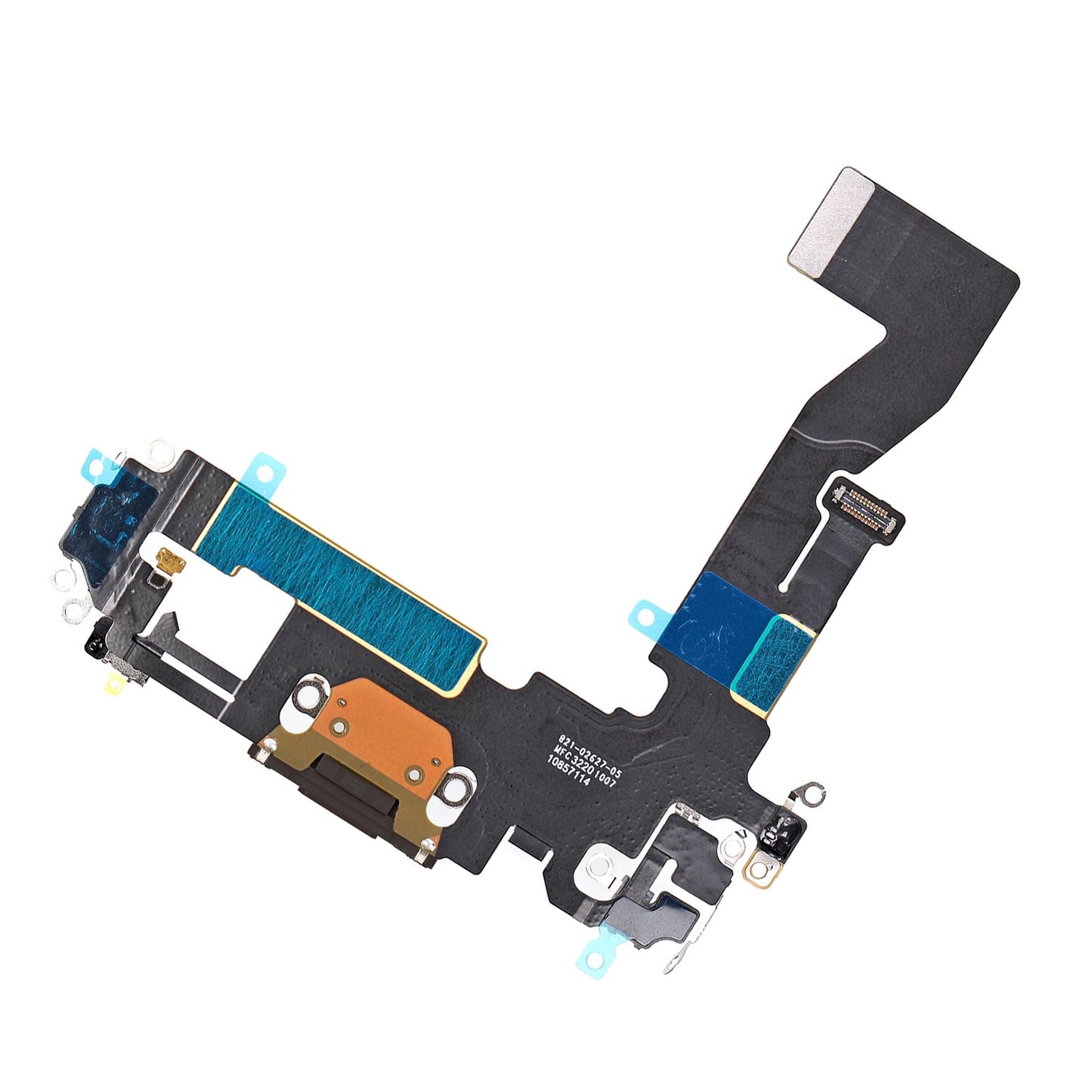 תחליף לאייפון 1212 PRO כבל FLEX טעינת USB - שחור