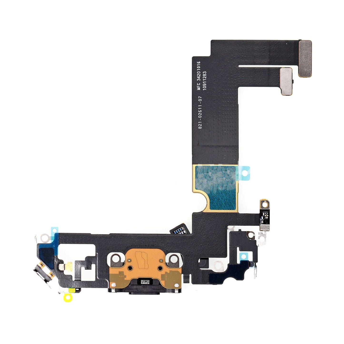 תחליף לאייפון 12 מיני כבל FLEX טעינת USB - שחור