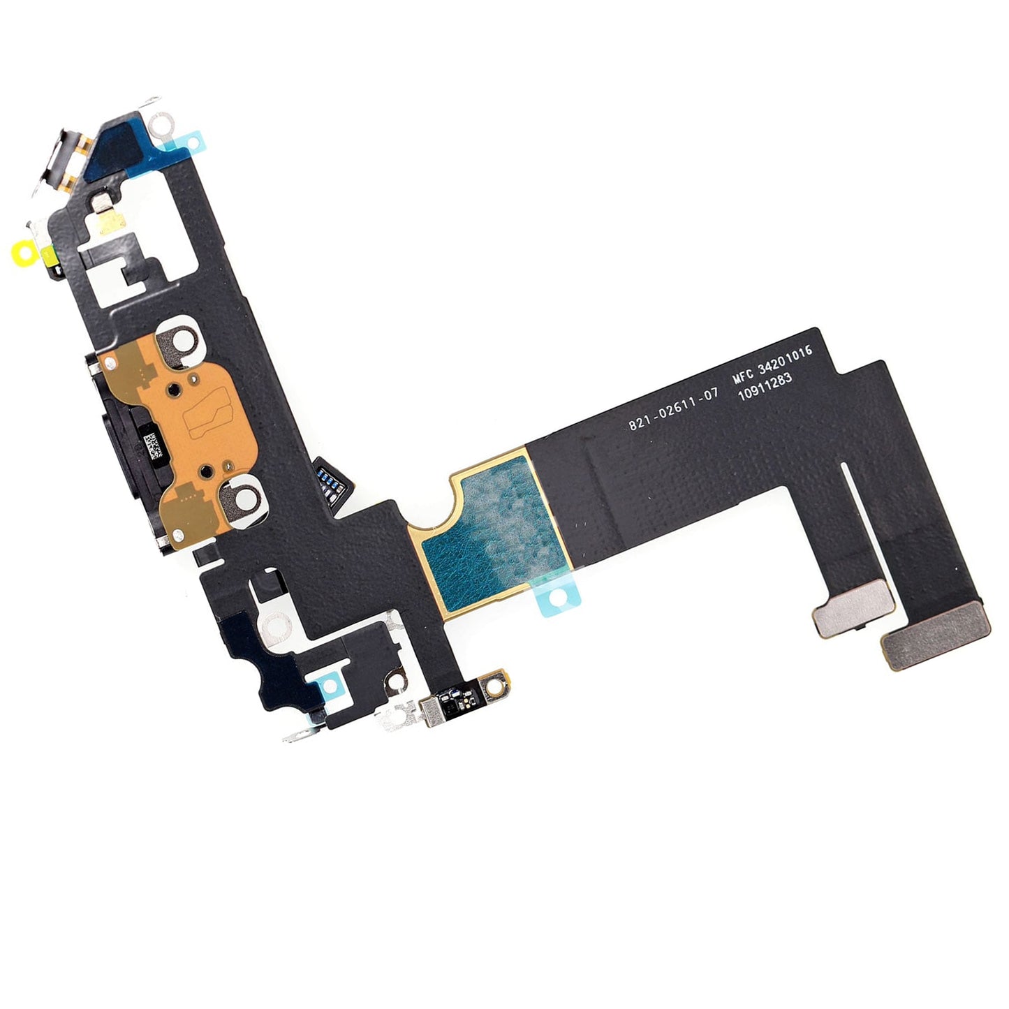 תחליף לאייפון 12 מיני כבל FLEX טעינת USB - שחור