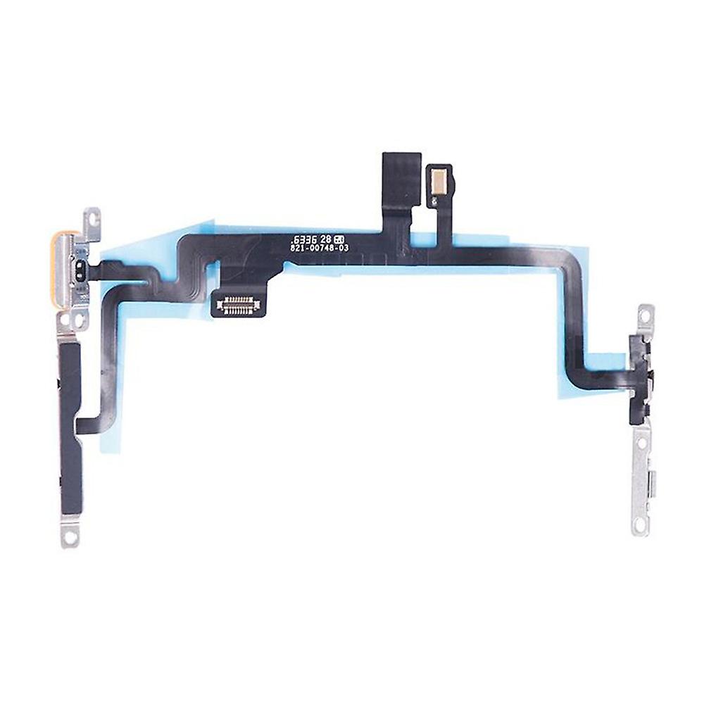 REPLACEMENT FOR IPHONE 7 PLUS POWER BUTTON FLEX CABLE WITH METAL BRACKET ASSEMBLY