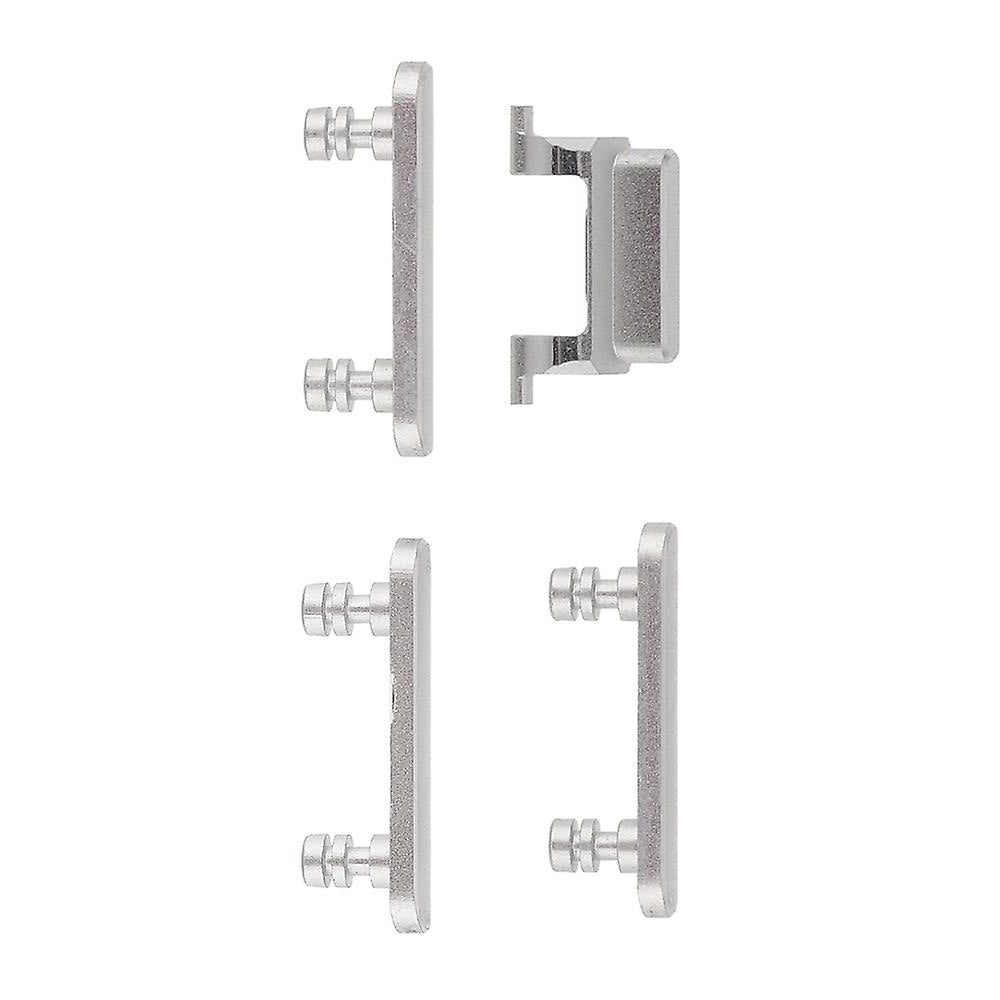 REPLACEMENT FOR IPHONE 7 PLUS SIDE BUTTONS SET - SILVER