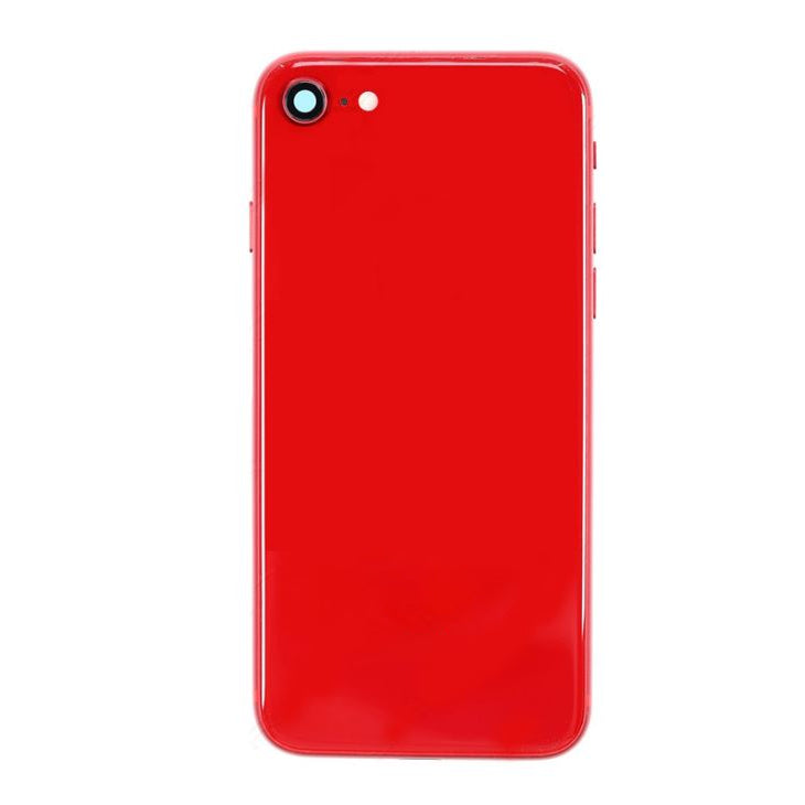 REPLACEMENT FOR IPHONE 8 BACK COVER FULL ASSEMBLY - RED