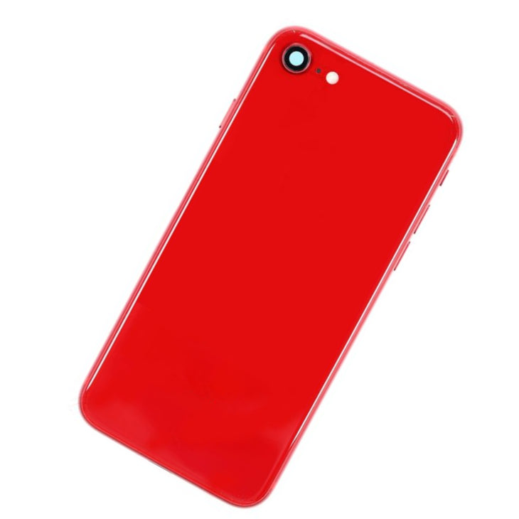 REPLACEMENT FOR IPHONE 8 BACK COVER FULL ASSEMBLY - RED