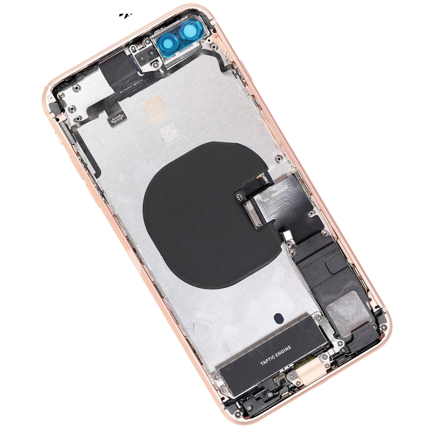 REPLACEMENT FOR IPHONE 8 PLUS BACK COVER FULL ASSEMBLY - GOLD