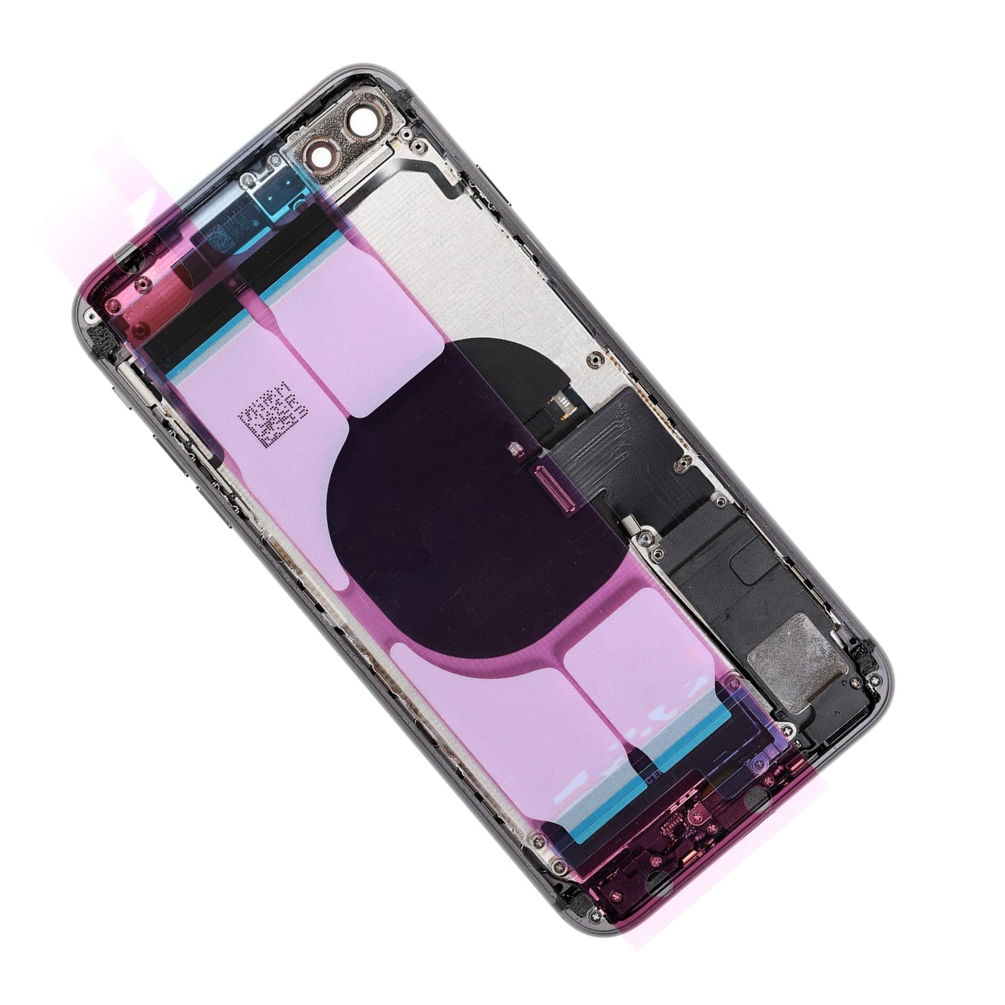 REPLACEMENT FOR IPHONE 8 PLUS BACK COVER FULL ASSEMBLY - SPACE GRAY