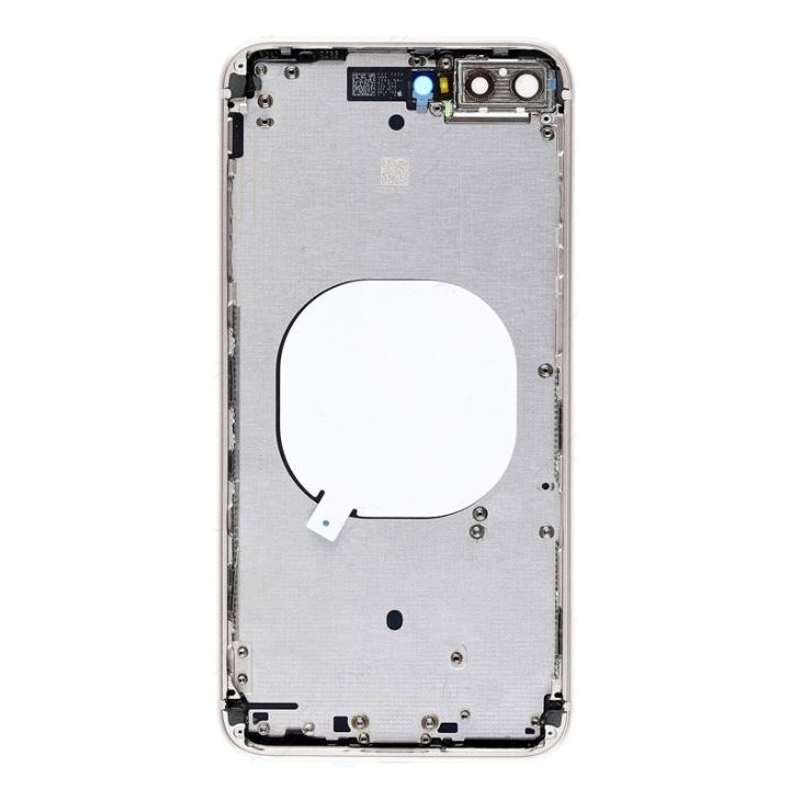 REPLACEMENT FOR IPHONE 8 PLUS BACK COVER WITH FRAME ASSEMBLY - SILVER
