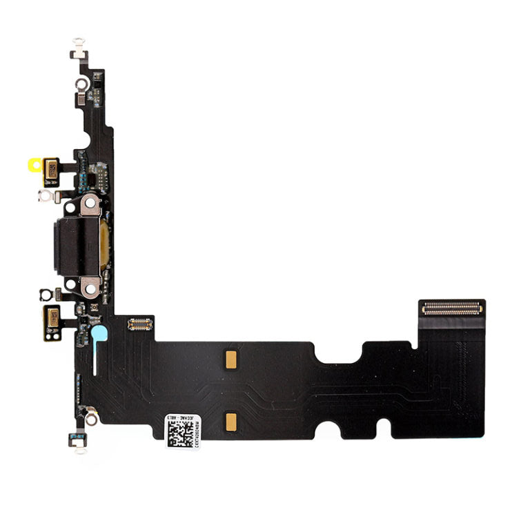 REPLACEMENT FOR IPHONE 8 PLUS CHARGING CONNECTOR ASSEMBLY - BLACK