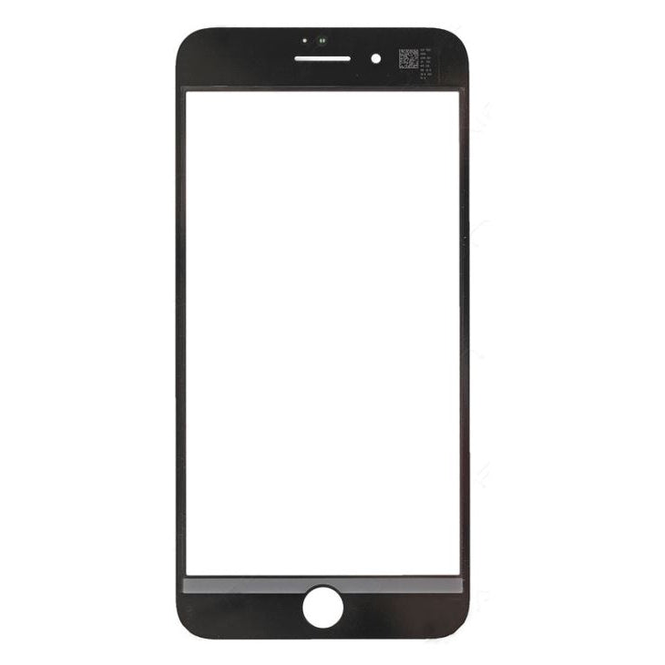 REPLACEMENT FOR IPHONE 8 PLUS FRONT GLASS LENS - BLACK