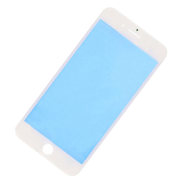 REPLACEMENT FOR IPHONE 8 PLUS FRONT GLASS LENS WITH SUPPORTING FRAME - WHITE
