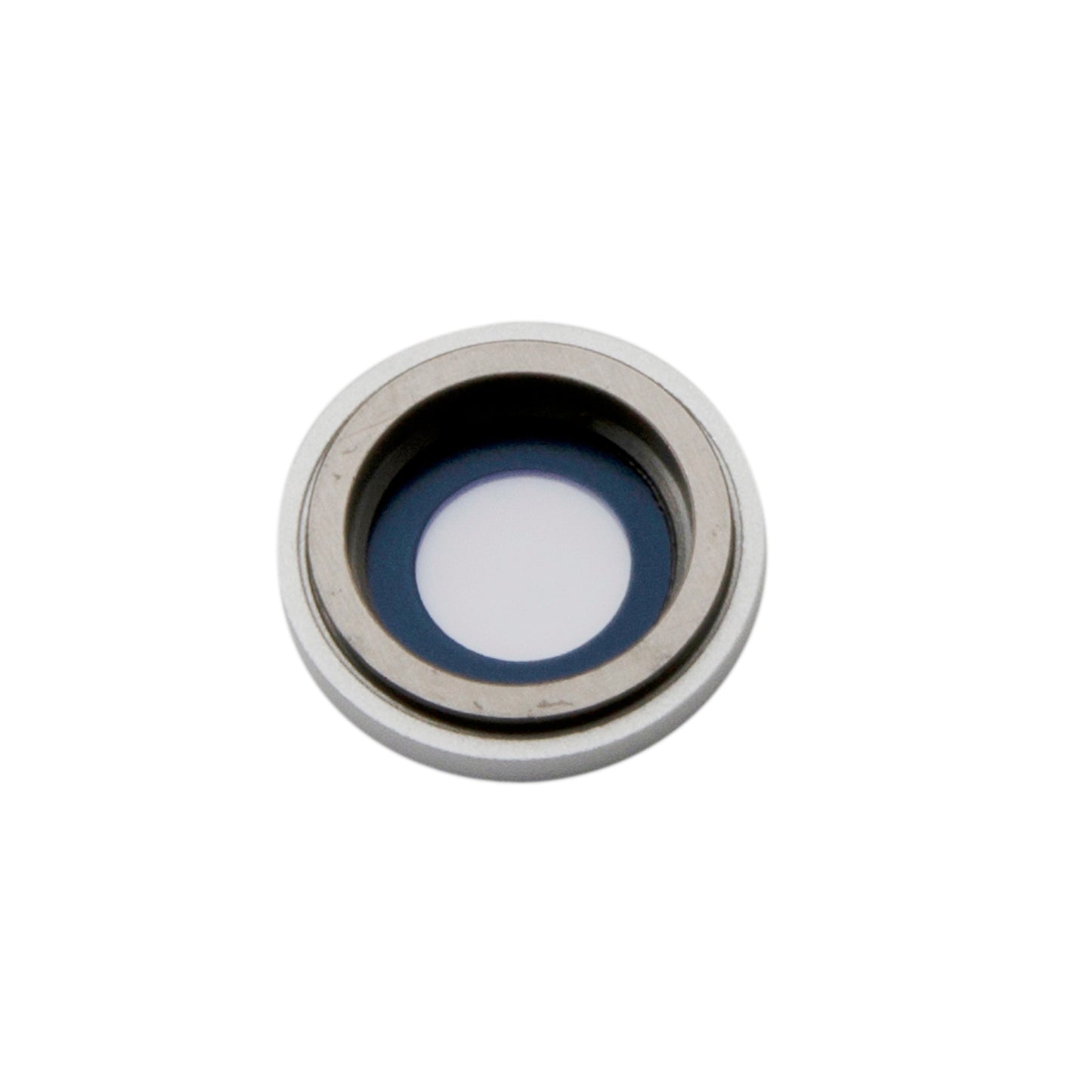 REPLACEMENT FOR IPHONE XR REAR FACING CAMERA LENS WITH BEZEL - WHITE