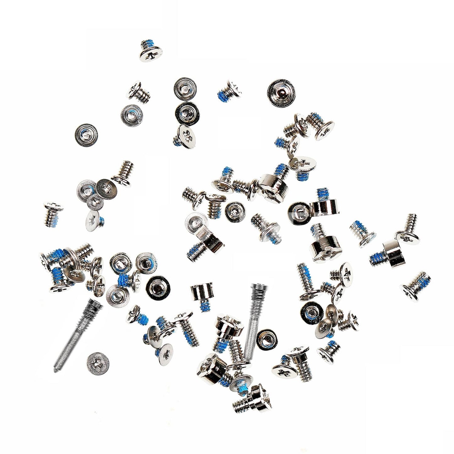REPLACEMENT FOR IPHONE XR SCREW SET - WHITEBLUEREDCORAL