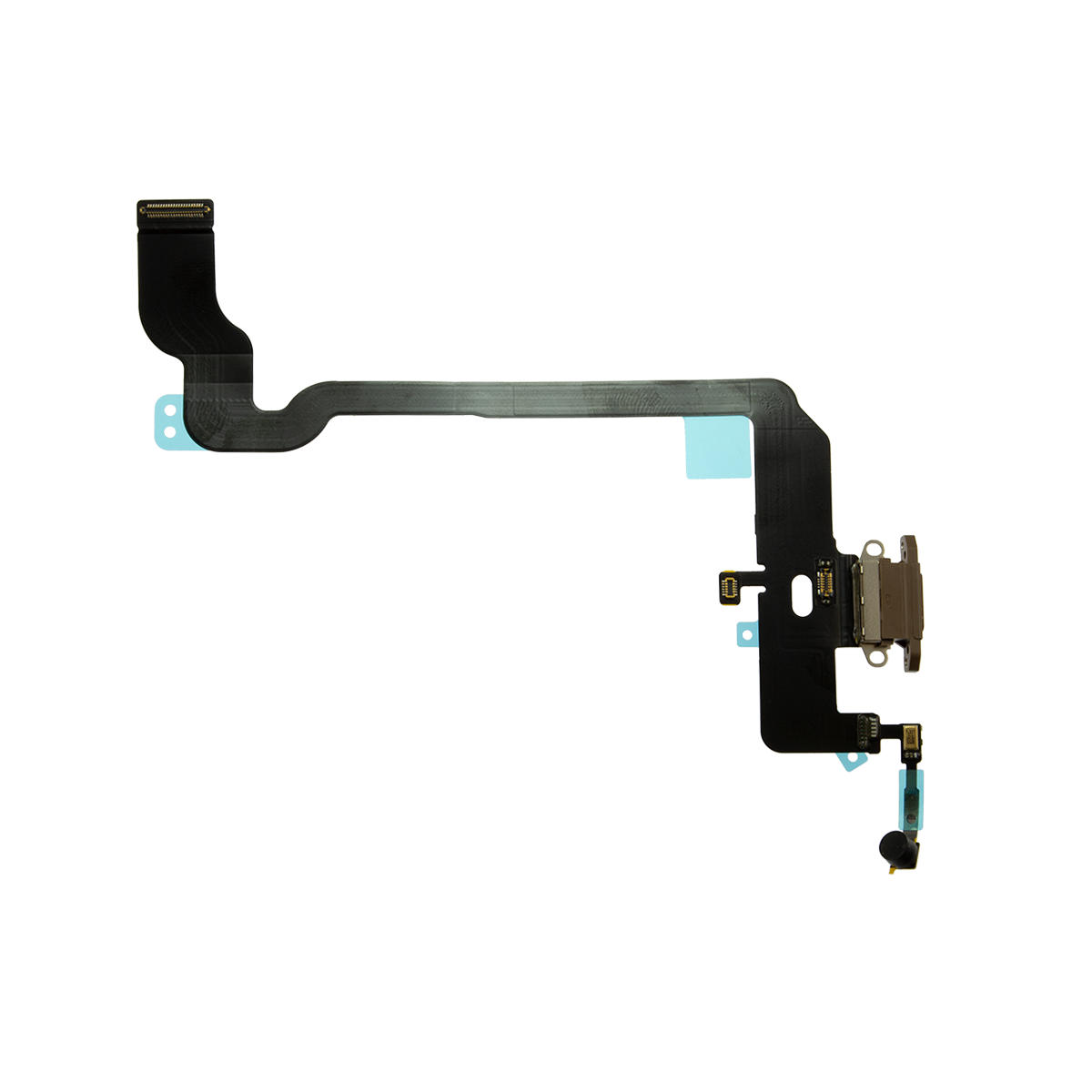 REPLACEMENT FOR IPHONE XS CHARGING CONNECTOR ASSEMBLY - GOLD