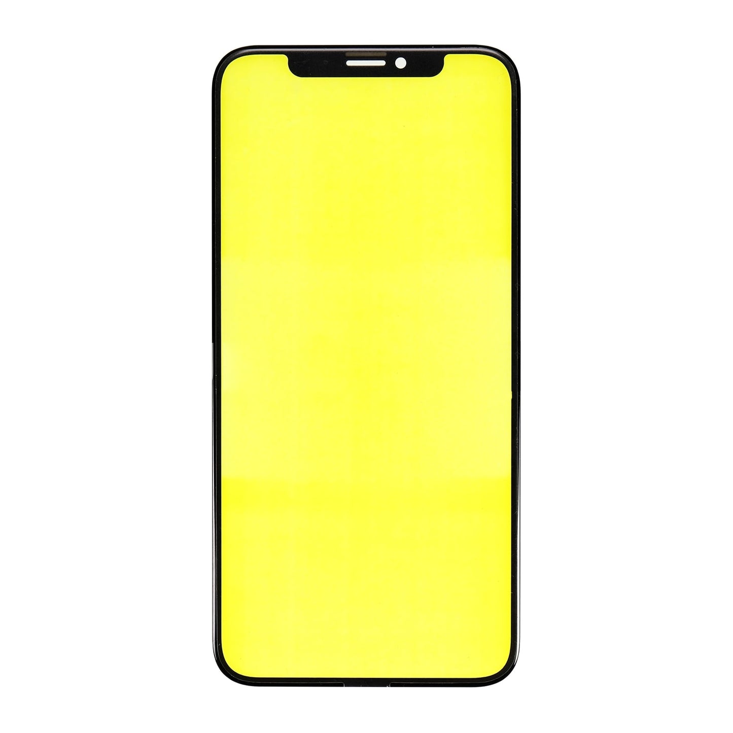 REPLACEMENT FOR IPHONE XS FRONT GLASS LENS - BLACK
