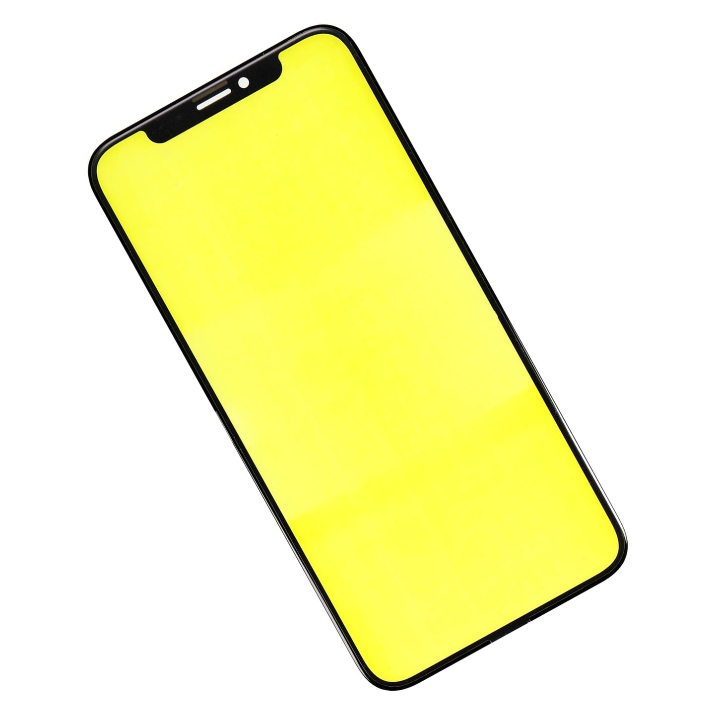 REPLACEMENT FOR IPHONE XS FRONT GLASS LENS - BLACK