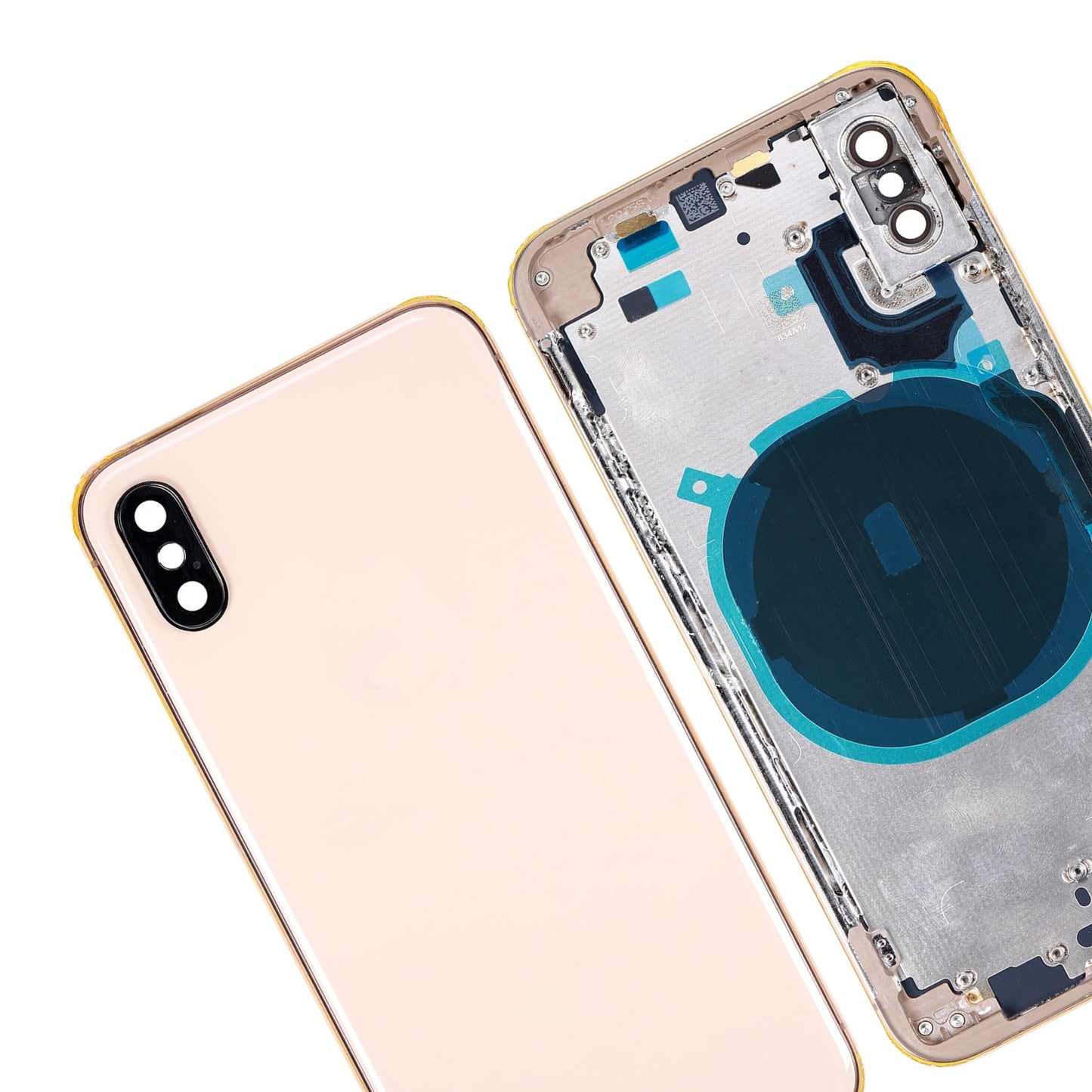 REPLACEMENT FOR IPHONE XS REAR HOUSING WITH FRAME - GOLD