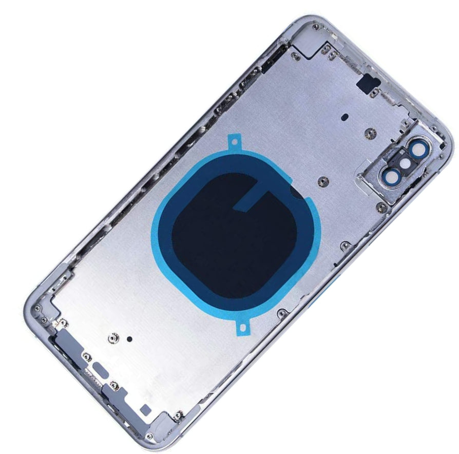 REPLACEMENT FOR IPHONE XS REAR HOUSING WITH FRAME - SILVER