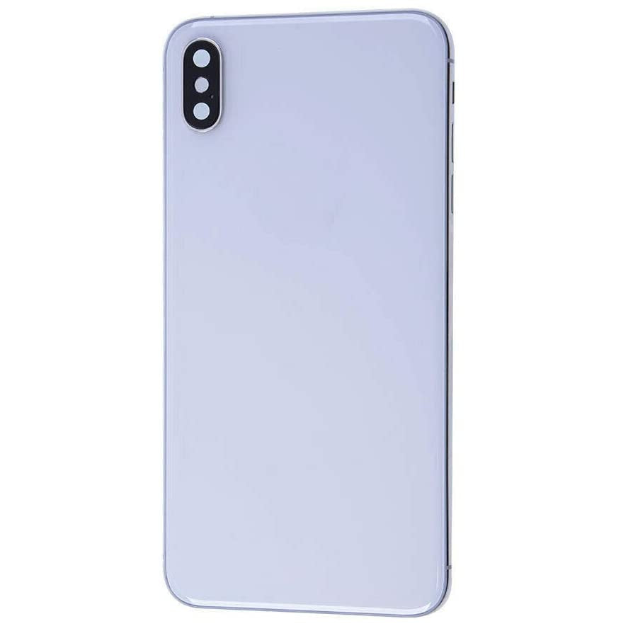 REPLACEMENT FOR IPHONE XS REAR HOUSING WITH FRAME - SILVER