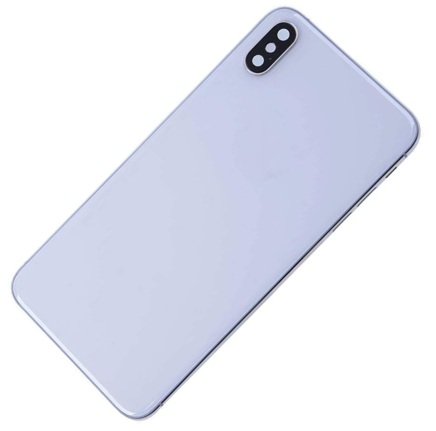 REPLACEMENT FOR IPHONE XS REAR HOUSING WITH FRAME - SILVER