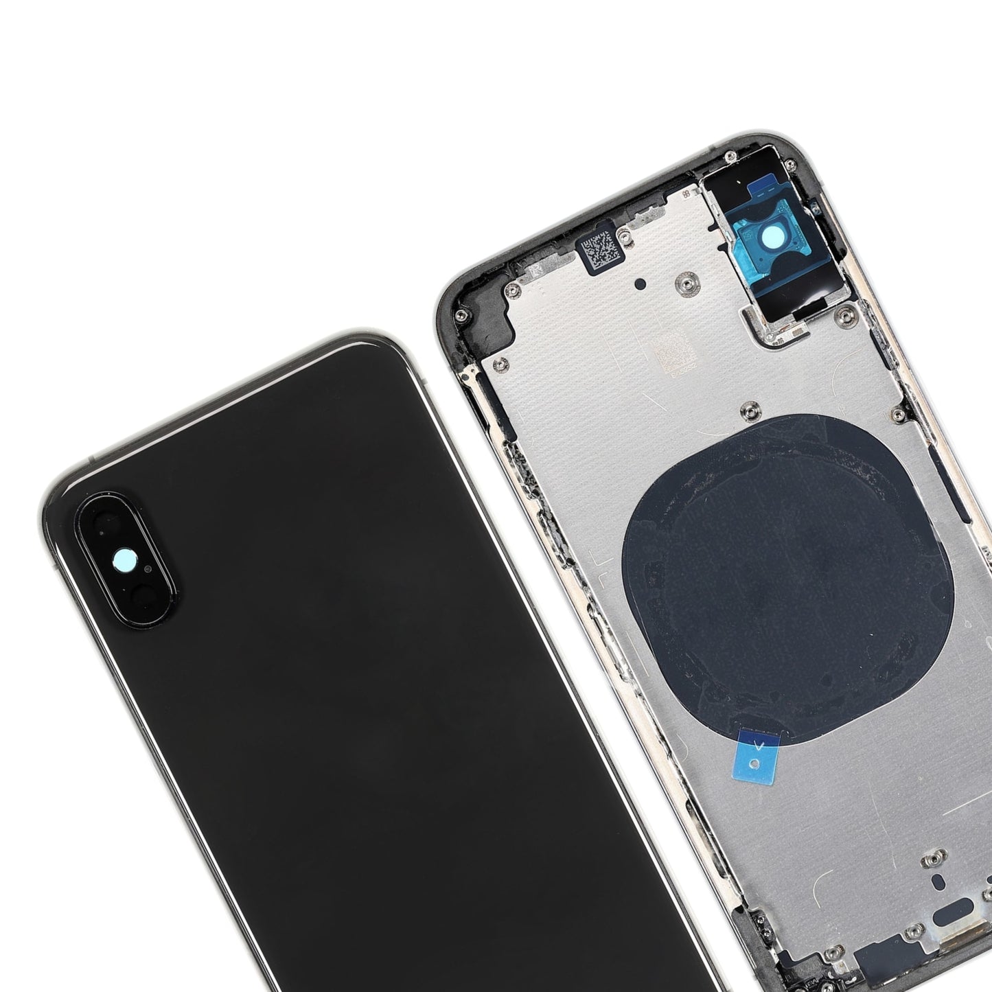 REPLACEMENT FOR IPHONE XS REAR HOUSING WITH FRAME - SPACE GRAY