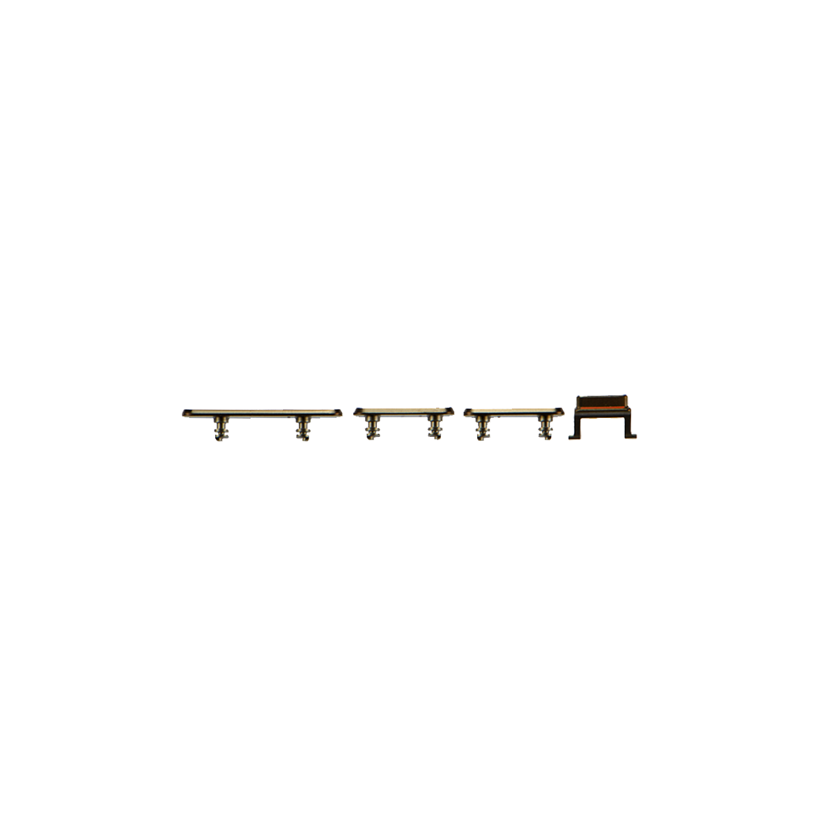 REPLACEMENT FOR IPHONE XS SIDE BUTTONS SET - GOLD