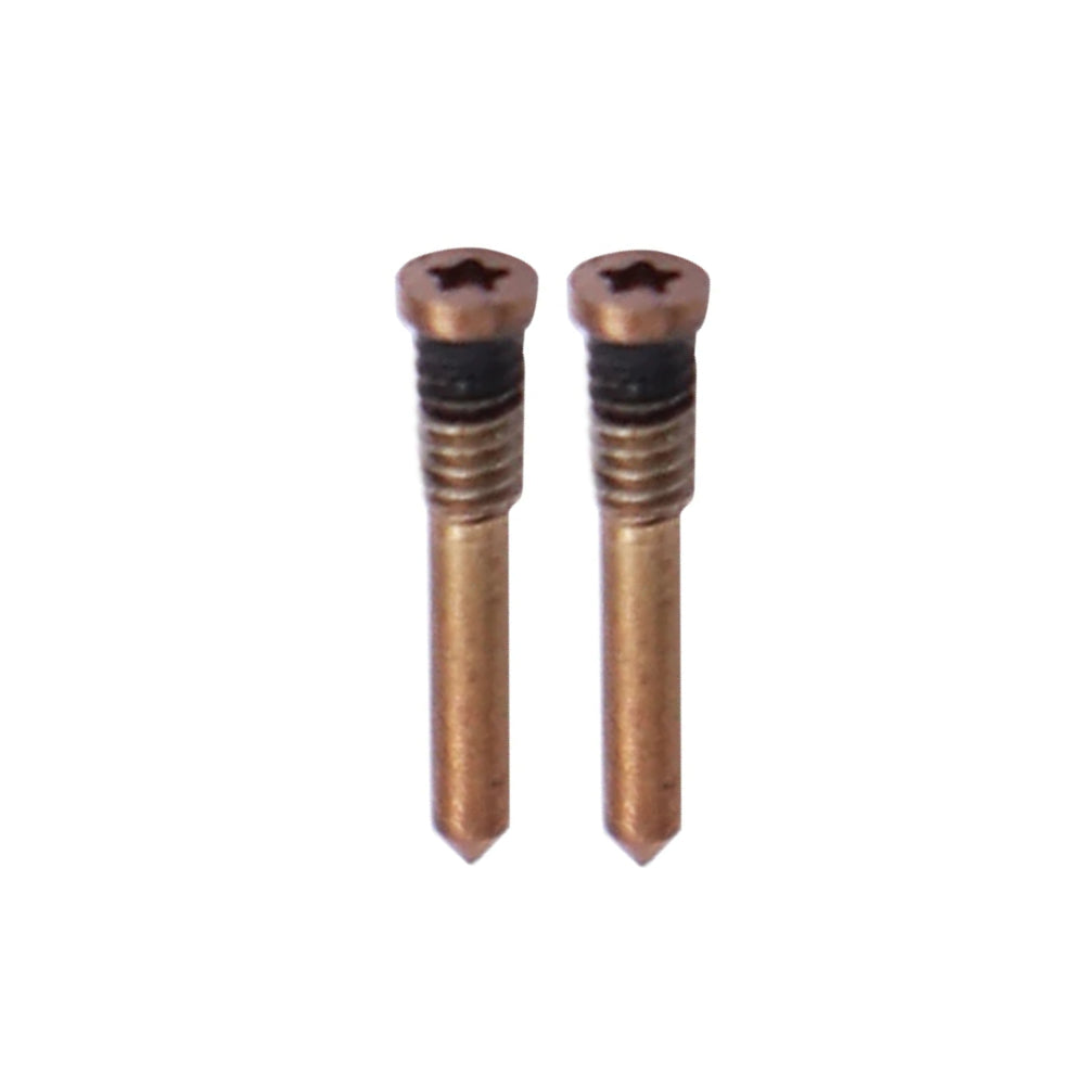 REPLACEMENT FOR IPHONE XSXSMAX BOTTOM SCREW 2PCSSET - GOLD