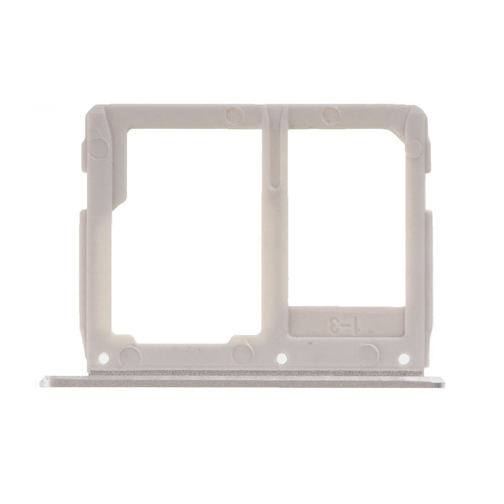 REPLACEMENT FOR SAMSUNG GALAXY A3/A5/A7 (2016) SM-A310/A510/A710 SIM CARD TRAY - SILVER