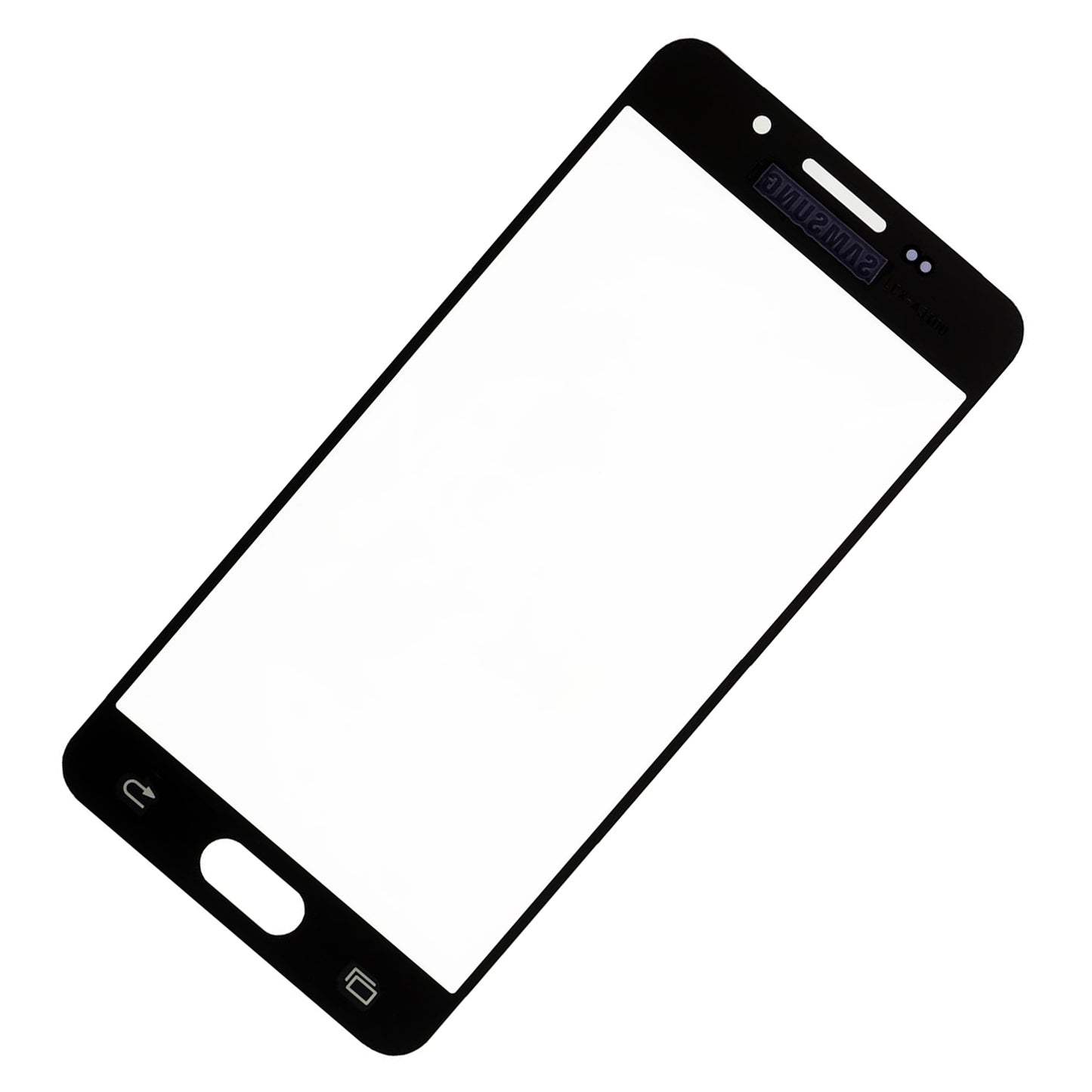 REPLACEMENT FOR SAMSUNG GALAXY A3 (2016) SM-310 FRONT GLASS LENS - BLACK