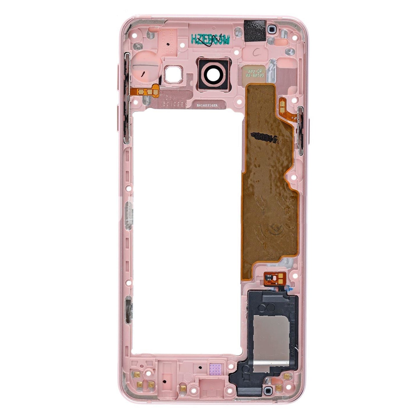 REPLACEMENT FOR SAMSUNG GALAXY A3 (2016) SM-310 REAR HOUSING FRAME - ROSE GOLD