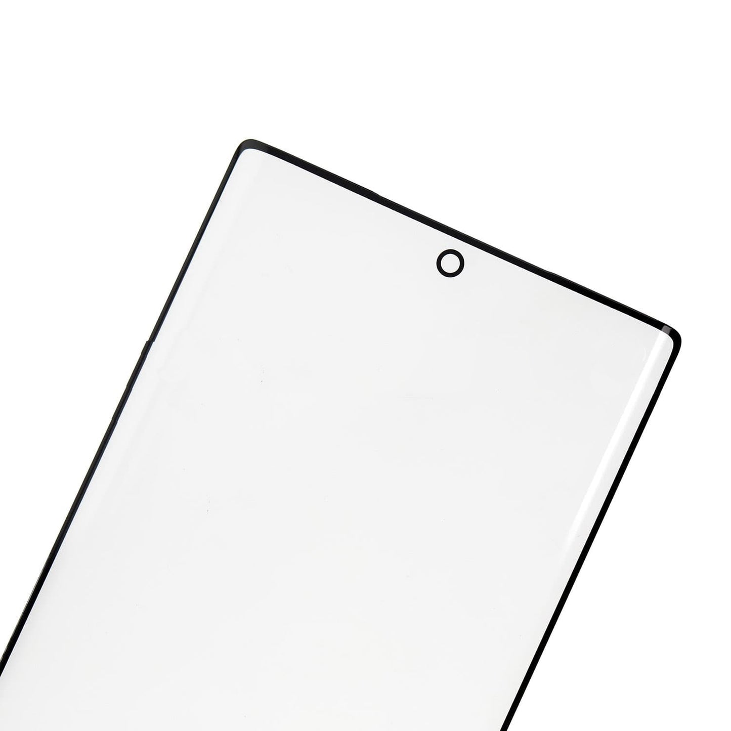 REPLACEMENT FOR SAMSUNG GALAXY NOTE 10 FRONT GLASS LENS - BLACK