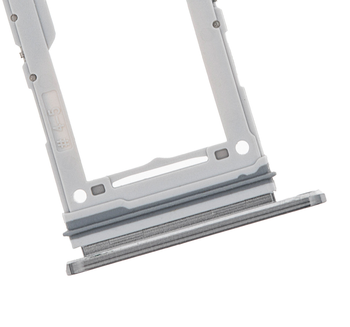 REPLACEMENT FOR SAMSUNG GALAXY NOTE 10 PLUS DUAL SIM CARD TRAY - SILVER