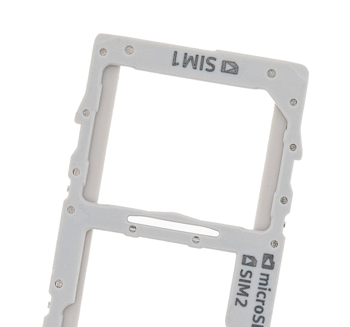 REPLACEMENT FOR SAMSUNG GALAXY NOTE 10 PLUS DUAL SIM CARD TRAY - SILVER