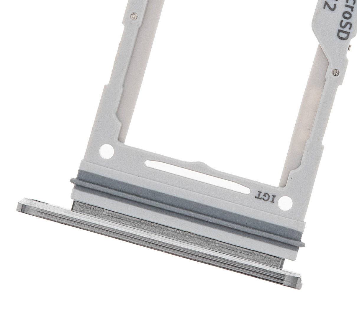 REPLACEMENT FOR SAMSUNG GALAXY NOTE 10 PLUS DUAL SIM CARD TRAY - SILVER