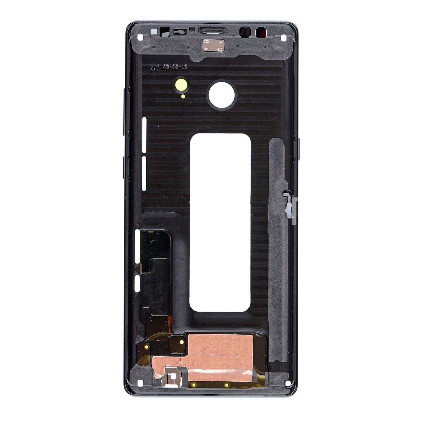 REPLACEMENT FOR SAMSUNG GALAXY NOTE 8 SM-N950 REAR HOUSING FRAME - BLACK