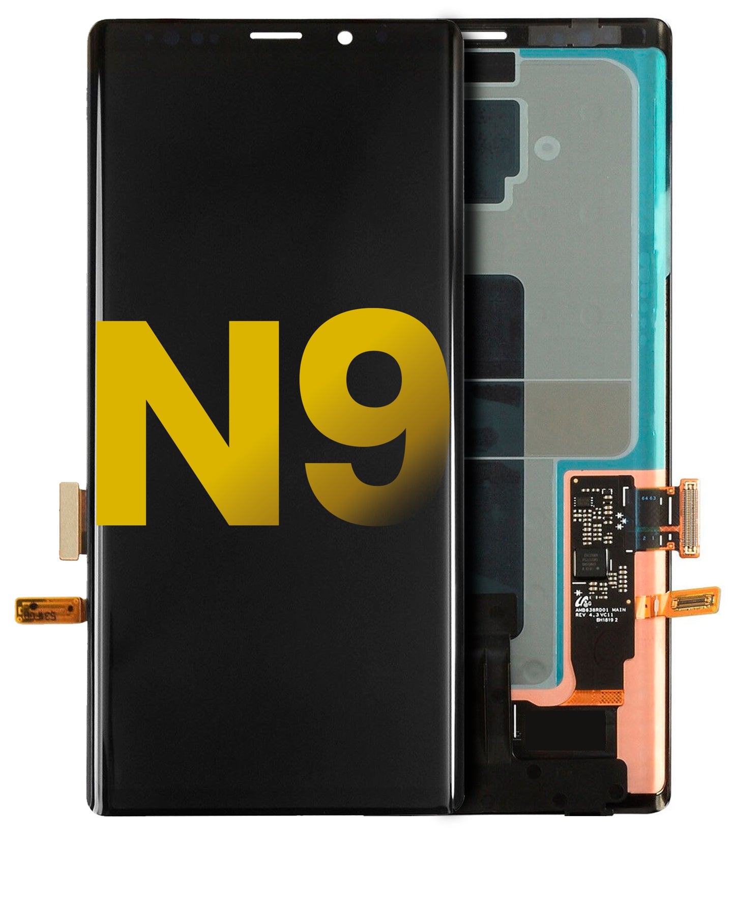 REPLACEMENT FOR SAMSUNG GALAXY NOTE 9 LCD SCREEN DIGITIZER ASSEMBLY