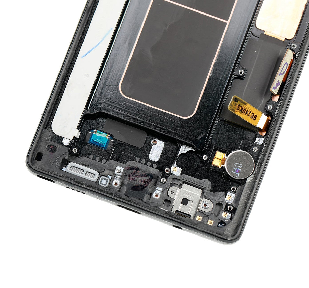 REPLACEMENT FOR SAMSUNG GALAXY NOTE 9 LCD SCREEN DIGITIZER ASSEMBLY WITH FRAME - BLACK