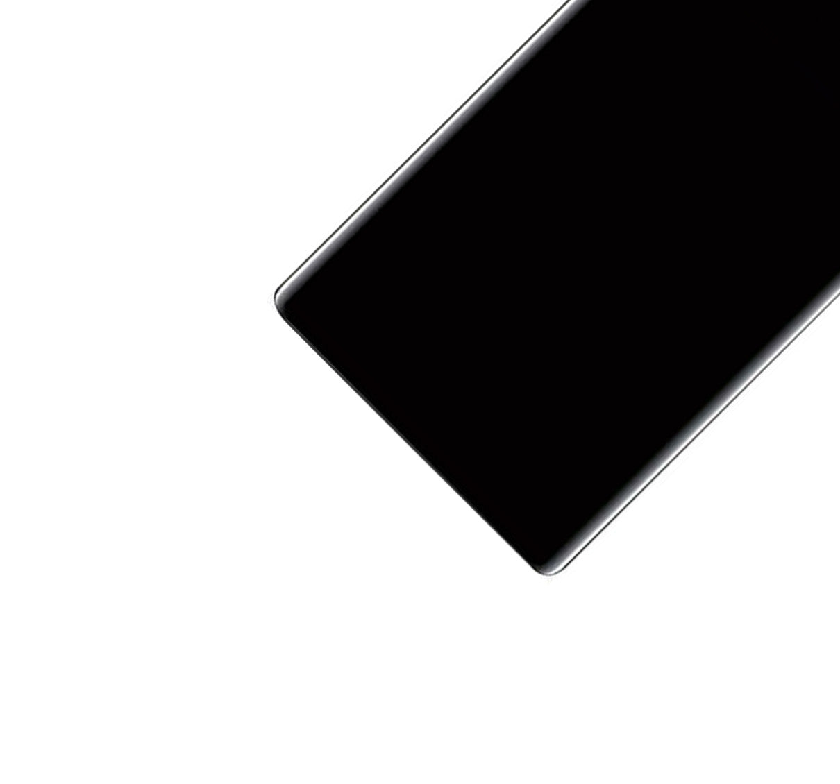 REPLACEMENT FOR SAMSUNG GALAXY NOTE 9 SM-N960 BACK COVER - BLACK