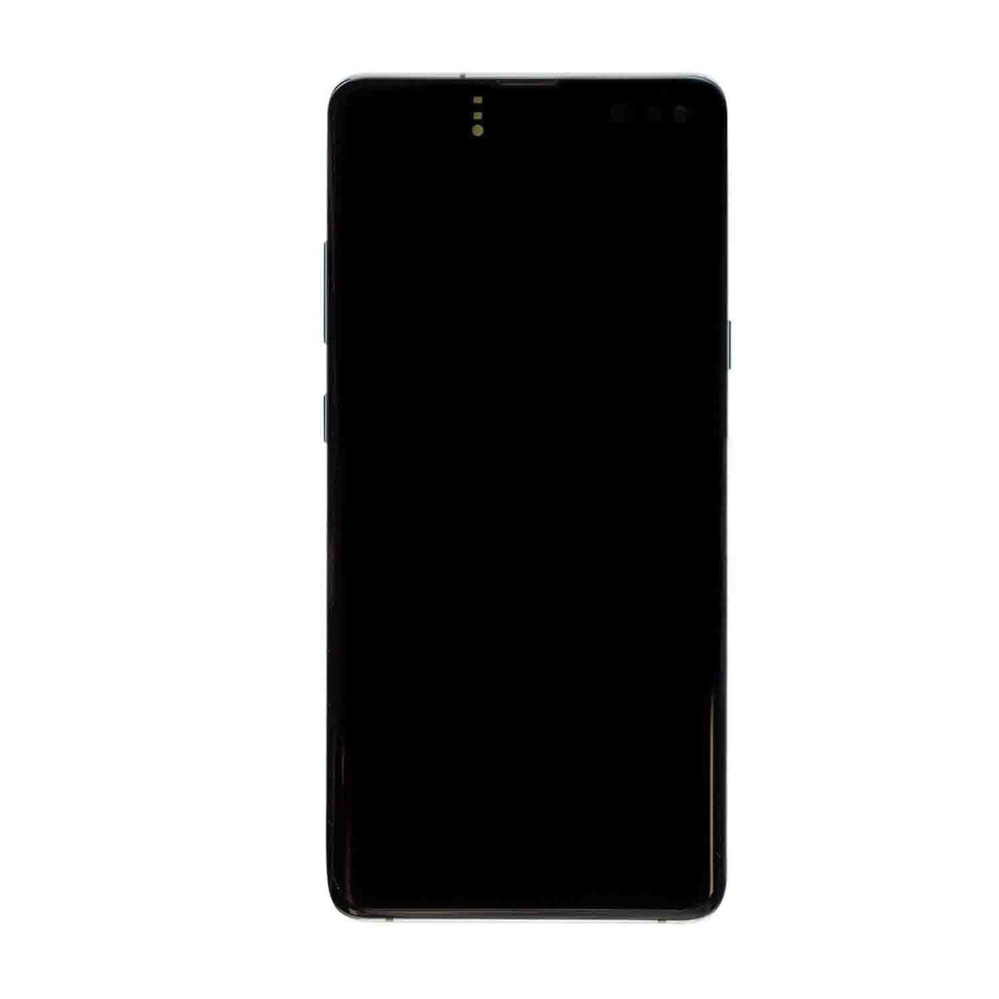 REPLACEMENT FOR SAMSUNG GALAXY S10 5G OLED SCREEN DIGITIZER ASSEMBLY WITH FRAME - MAJESTIC BLACK