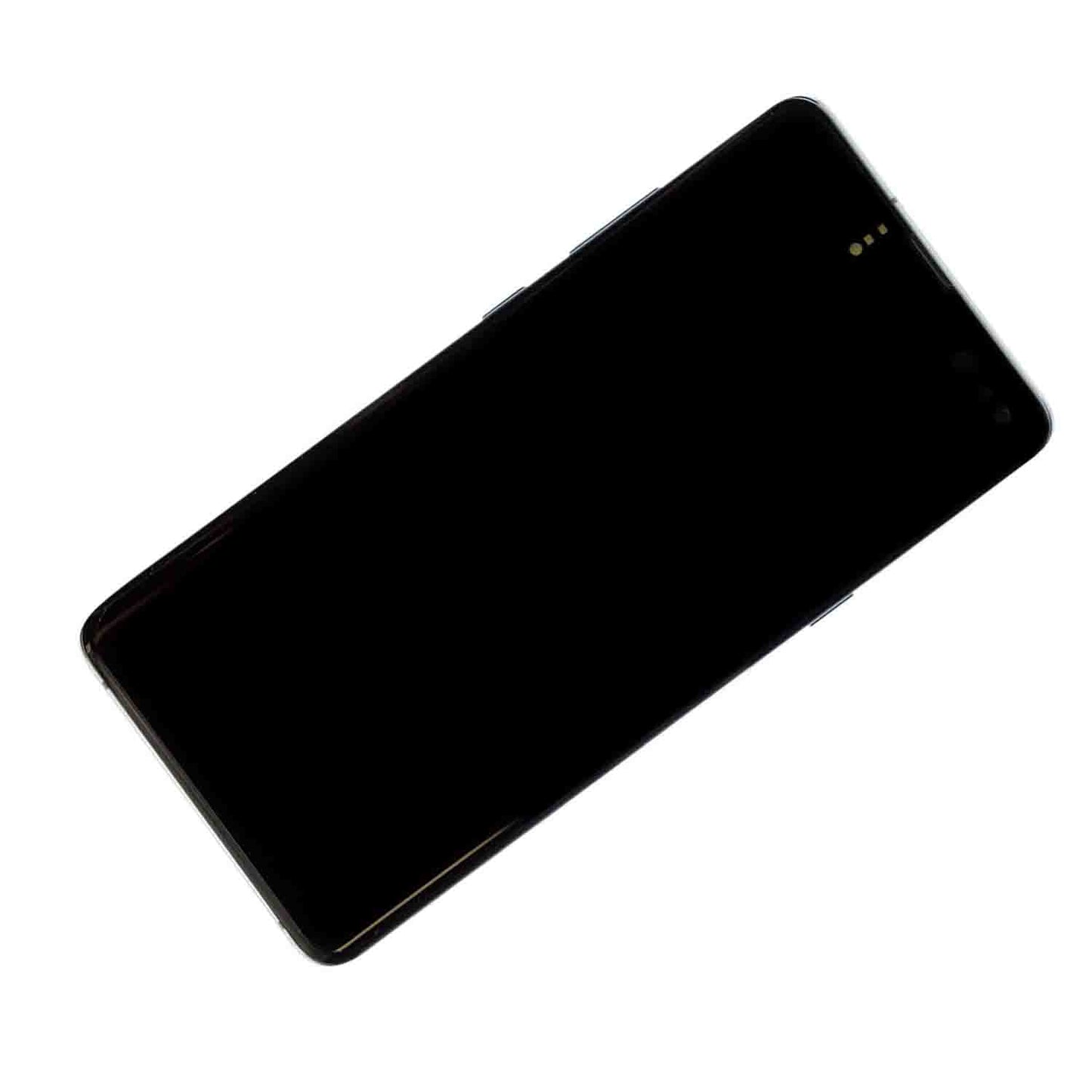 REPLACEMENT FOR SAMSUNG GALAXY S10 5G OLED SCREEN DIGITIZER ASSEMBLY WITH FRAME - MAJESTIC BLACK